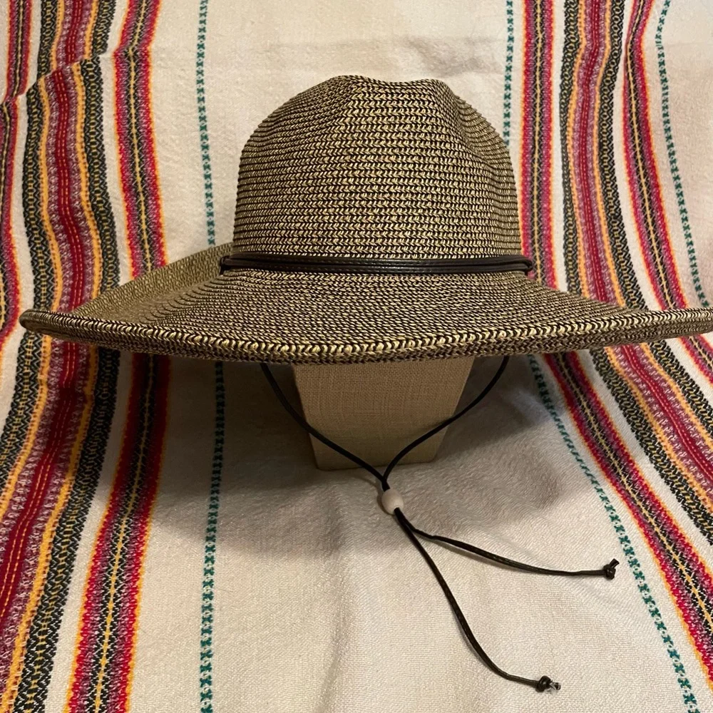El Campo 5" Brim Sun Hat UPF50 Sun Protection with Chin Cord by San Diego Hat Co - Picture 10 of 15